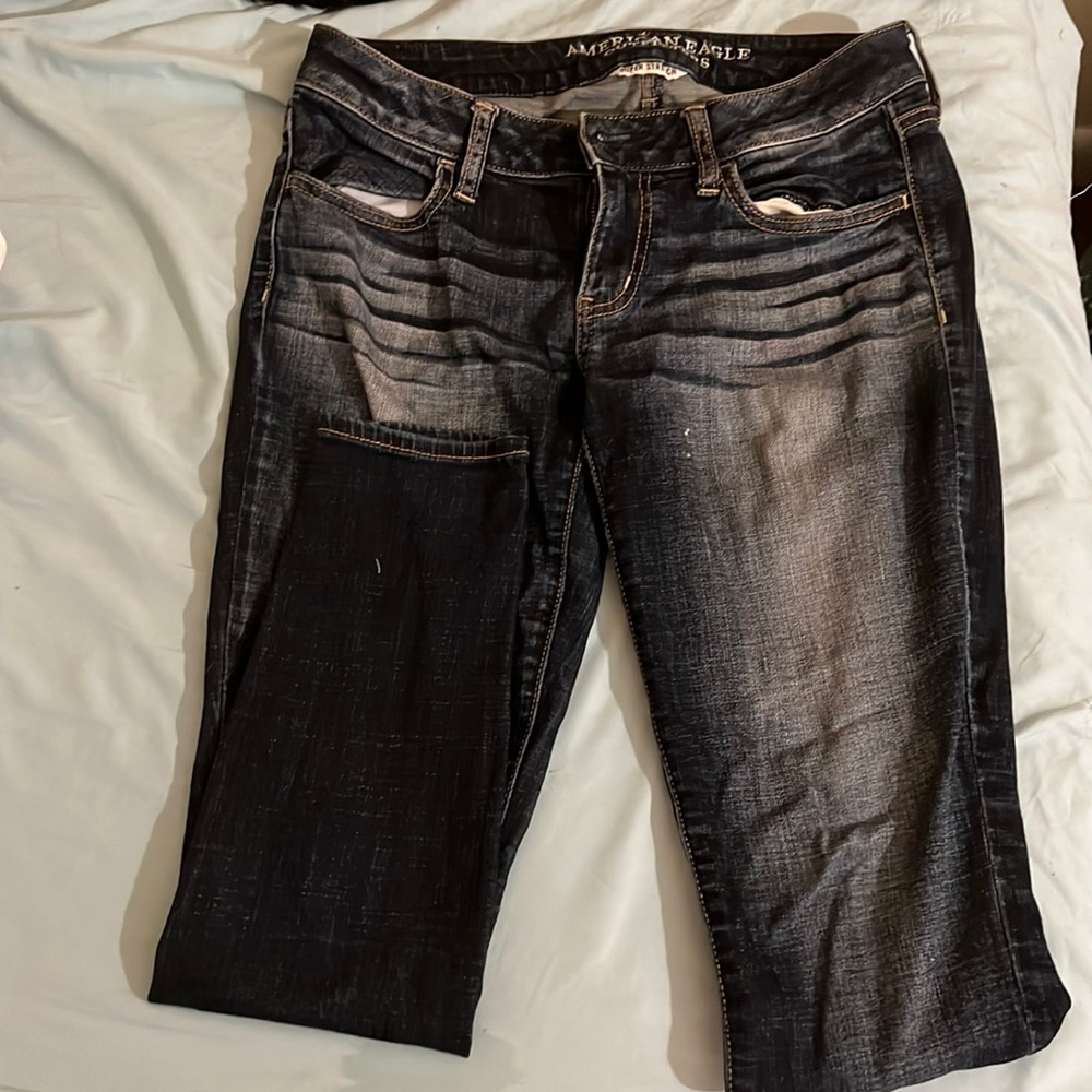 American eagle jeans super stretch size 4